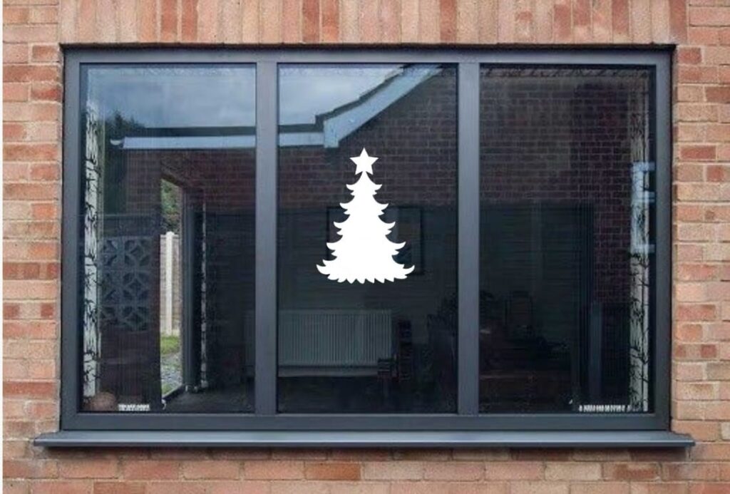 Christmas Window Decal
