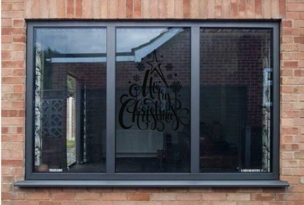 Christmas Window Decal