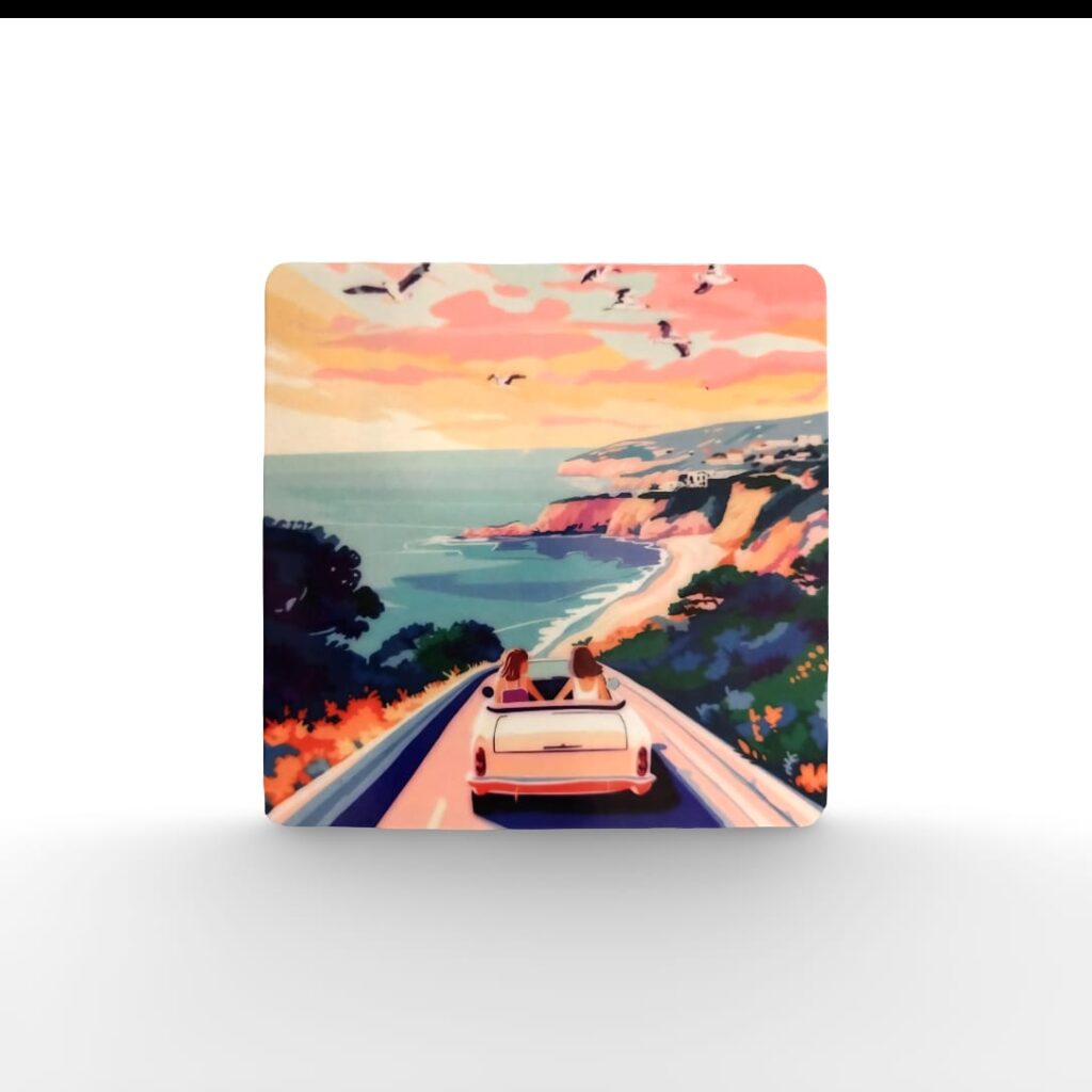 Handmade Cardboard Coaster (each)