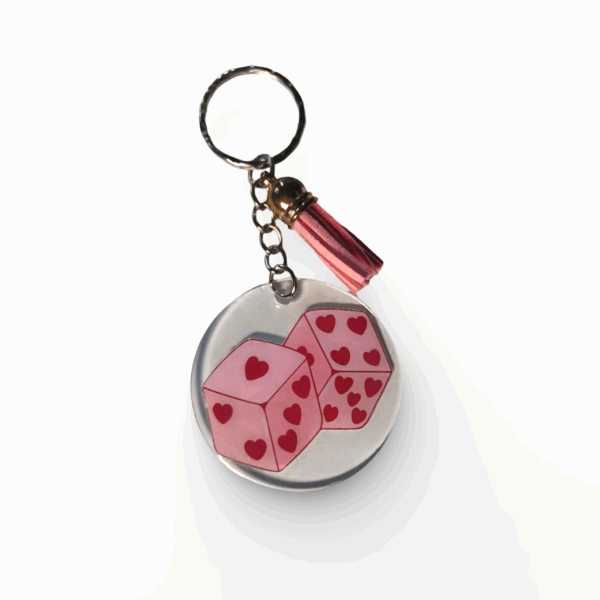 Handmade Plastic Keychain