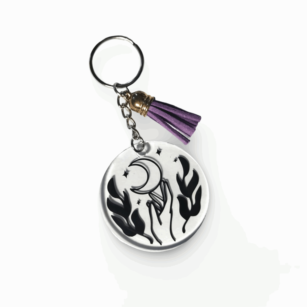 Handmade Plastic Keychain