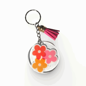 Handmade Plastic Keychain