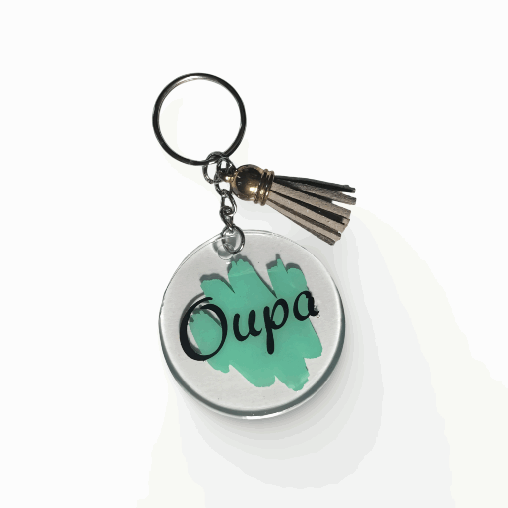 Handmade Plastic Key Chains