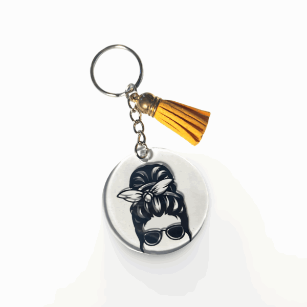 Handmade Plastic Keychain