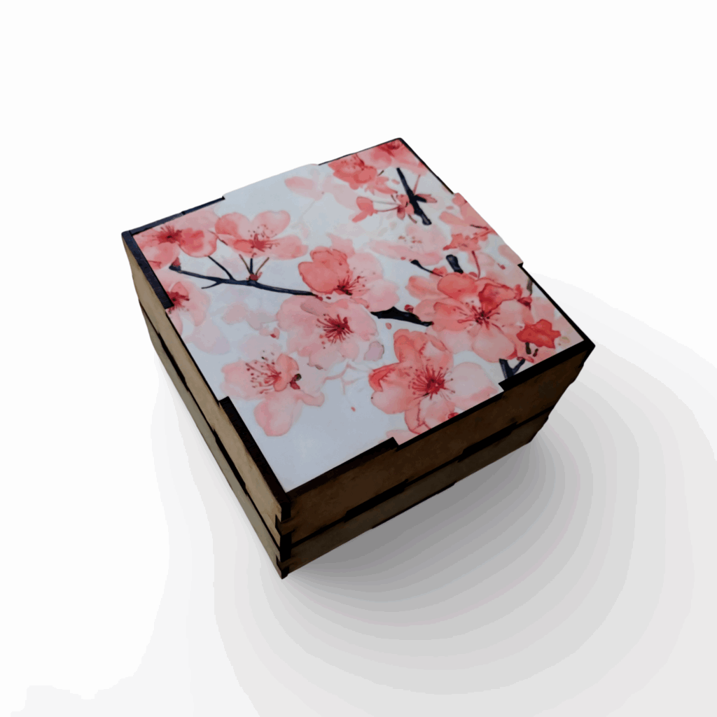 Handmade MDF Jewellery / Mini Keepsake box
