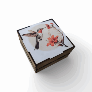 Handmade MDF Jewellery / Mini Keepsake box