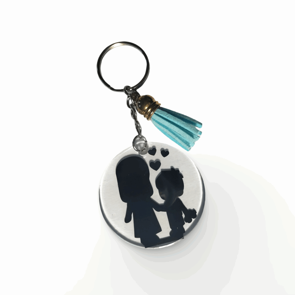Handmade Plastic Keychain