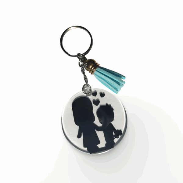 Handmade Plastic Keychain