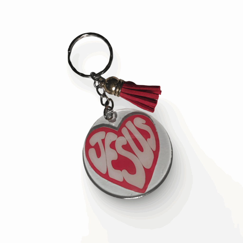 Handmade Plastic Keychain